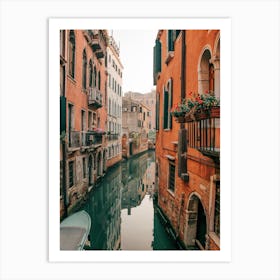 Venice Canals In The Early Morning Art Print