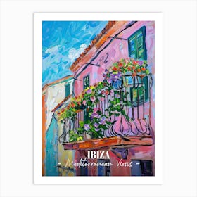 Mediterranean Views Ibiza 1 Art Print