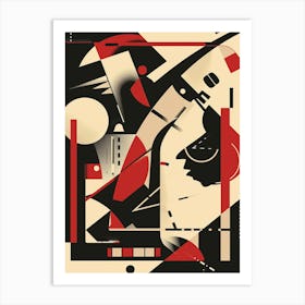 Constructivist Poster00001 Art Print