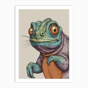 Lizard 11 Art Print