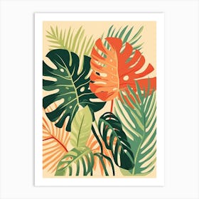 Tropical Leaves 6 Art Print