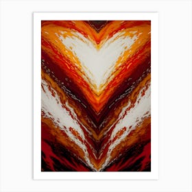 Heart Of Orange~ Escape Clause ~ Reimagined Art Print