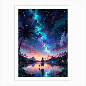 Night Sky 17 Art Print