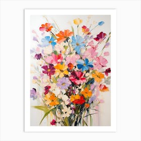 Flowers In A Vase 16 Art Print