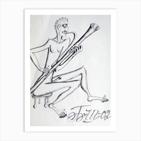 Melody Of Fagot Art Print