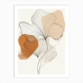 Ginkgo Ii Canvas Print Art Print