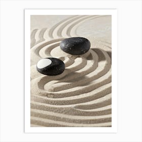 Zen Garden 1 Art Print