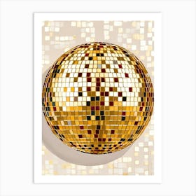 Disco Ball 42 Art Print