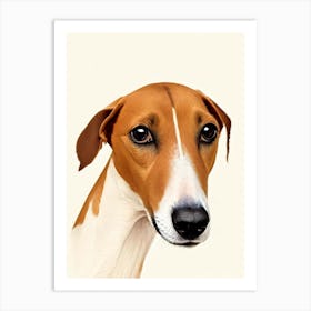 Whippet Illustration Dog Art Print