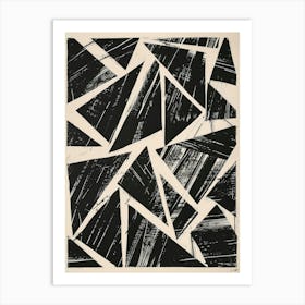 Triangles Art Print