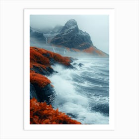 Fjords Of Iceland Art Print