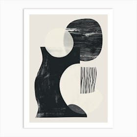 Kirkenes Stone Park Bauhaus Minimalist Art Print