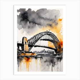 Sydney Harbour Bridge Art Print