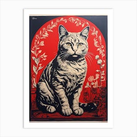 Kitty Cat Art Print