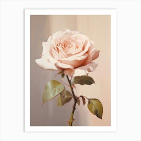 Rose 9 Flower Painting Art Print