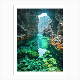 Cave In The Rock 27 Art Print