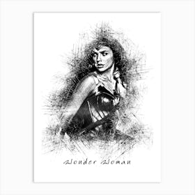 Wonder Woman 2 Art Print