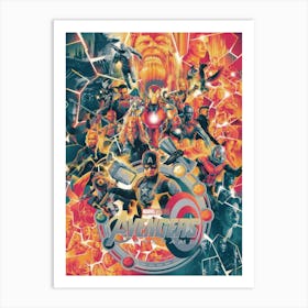 Avengers Infinity War Film Movie Art Print