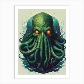 Cthulhu Portrait Art Print