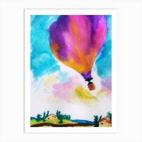 Flying colours Art Print