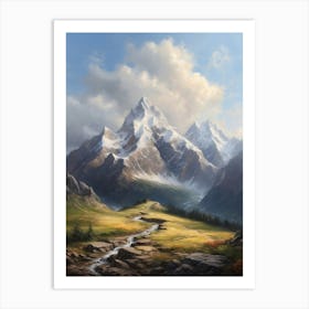 Mountain Landscape 6 Art Print