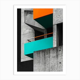 Brutalist010 Art Print