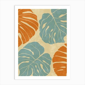 Tropical Leaves 23 Art Print