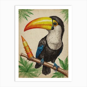 Toucan 27 Art Print