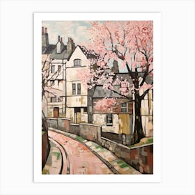 Alnwick (Northumberland) Painting 4 Art Print