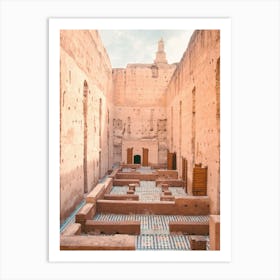 El Badi Palace Marrakech Art Print