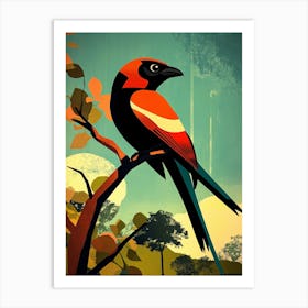 Bird In The Forest Art Print