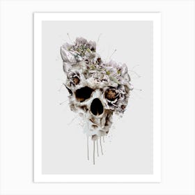 Skull Castle Art Print