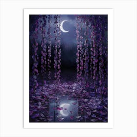 Night In The Forest Art Print