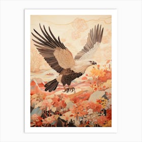Eagle 1 Detailed Bird Painting Art Print