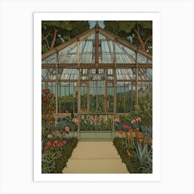 Greenhouse Art Print