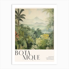 Botanique Fantasy Gardens Of The World 15 Art Print