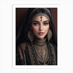 Moroccan beauty Art Print