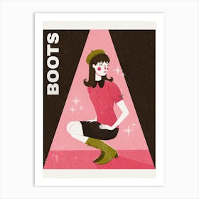 Boots Art Print