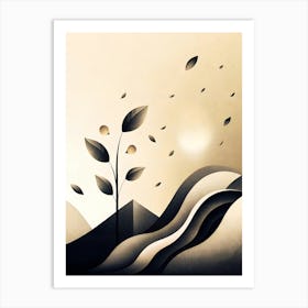 Abstract Landscape 1 Art Print