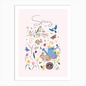 Spring Wildlife Art Print