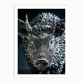 Pig With Spikes Art Print