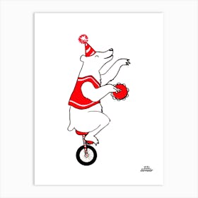 Unicycle Art Print