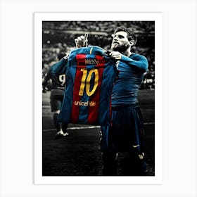 Lionel Messi 21 Art Print