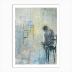 'Sitting Alone' Art Print