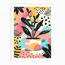 Plant In A Pot 70 Art Print