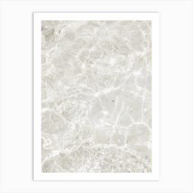 Clear Ocean Water Art Print