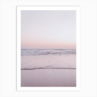 Pastel Beach Iii 2 Art Print