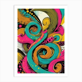 Psychedelic Art 2 Art Print