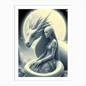 Mystical Fantasy Illustration 112 Art Print