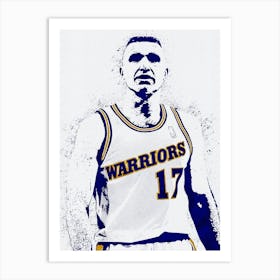 Chris Mullin Golden State Warriors Art Print